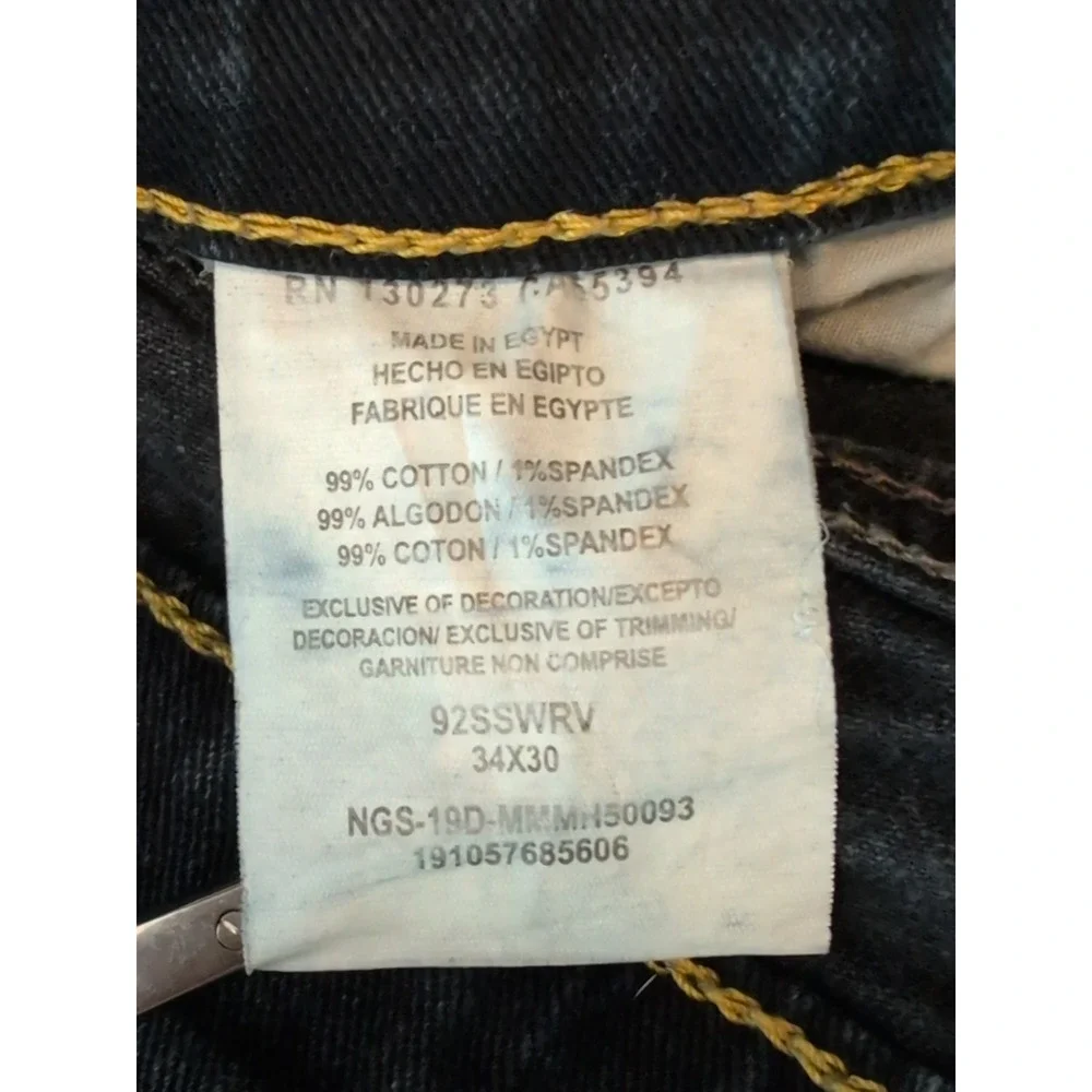 Wrangler Men’s Jeans 34x30 Slim Straight - Picture 13 of 15